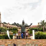Nelson-Mandela-Statue vor den Union Buildings in Pretoria