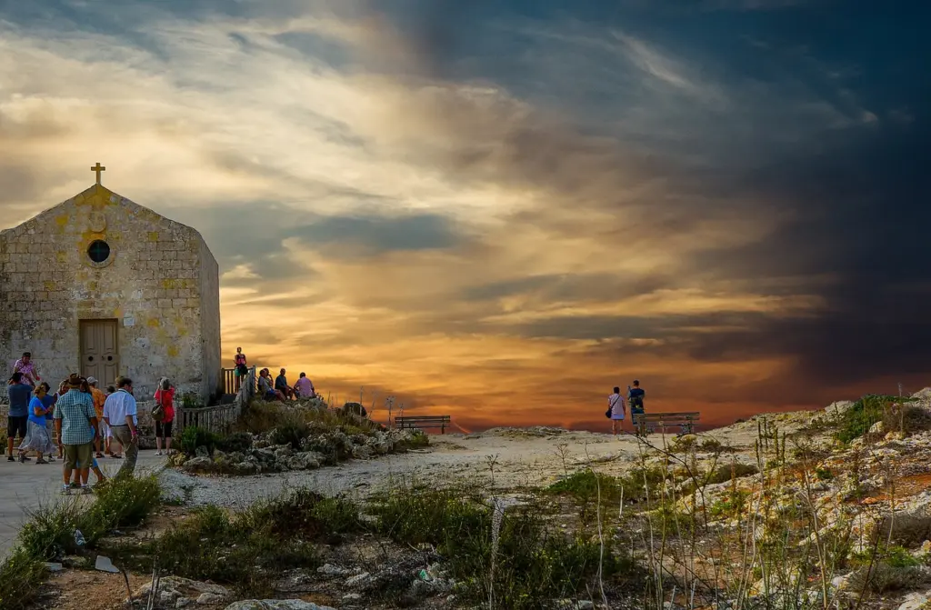 Die Dingli Klippen an der Westküste Maltas