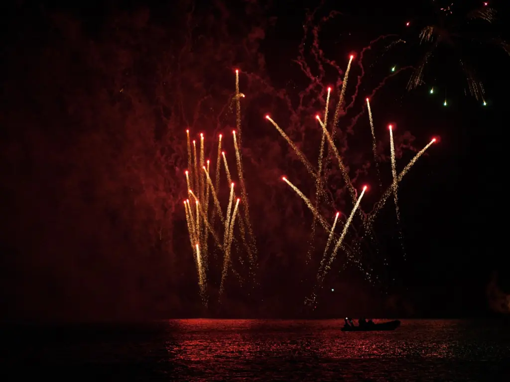 Fireworks festival in Valletta