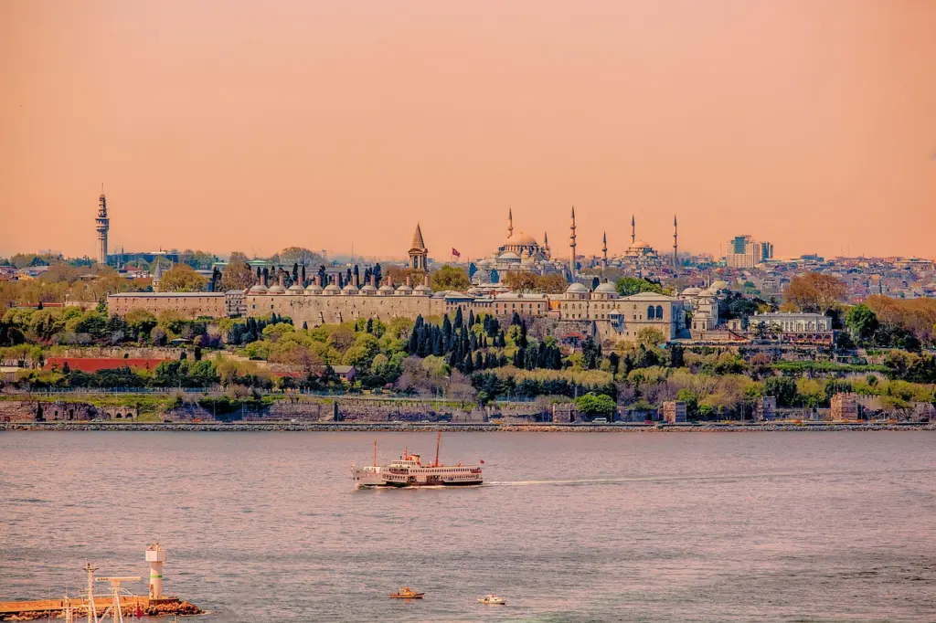 Hagia Sophia und Sultanahmet in Istanbul, Türkei