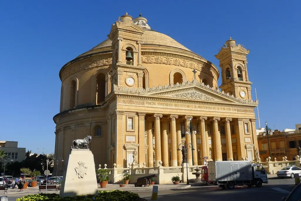 Rotunda of Mosta, one of the parish churches of Malta