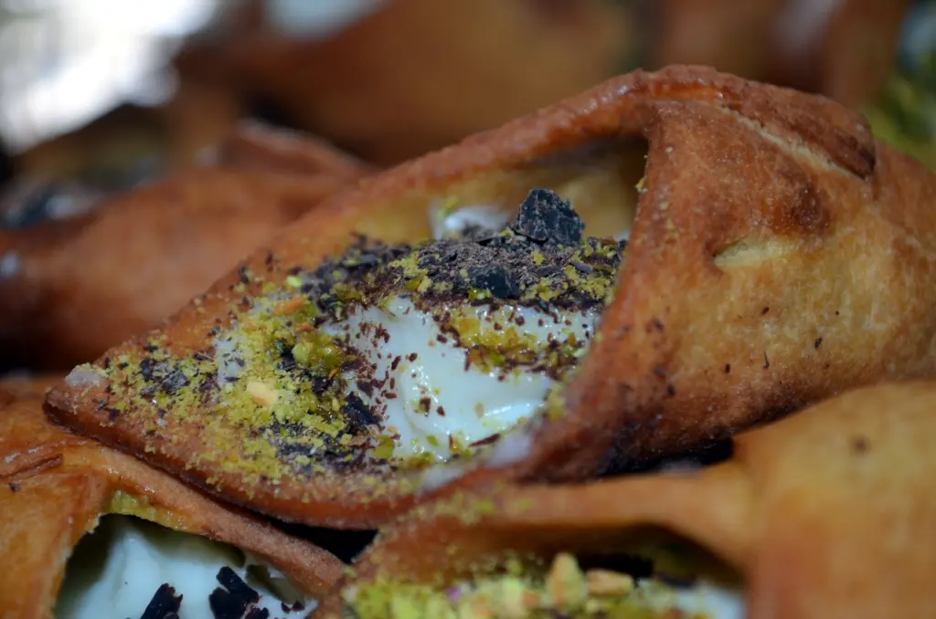 Sizilianische Cannoli mit Ricottacreme